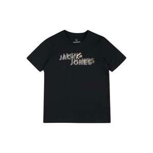 Jack & Jones Junior Tričko 'FRIDAY'  béžová / námořnická modř / bílá