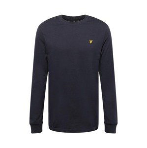 Lyle & Scott Tričko  námořnická modř / žlutá