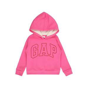 GAP Mikina  pink / červená