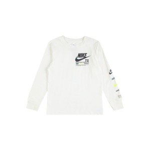 Nike Sportswear Tričko  limone / petrolejová / černá / offwhite