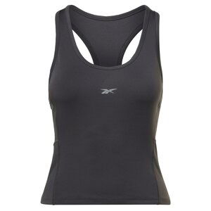 Reebok Sport Sportovní top  světle šedá / černá