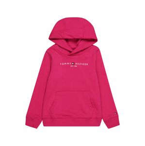 TOMMY HILFIGER Mikina  pink / bílá