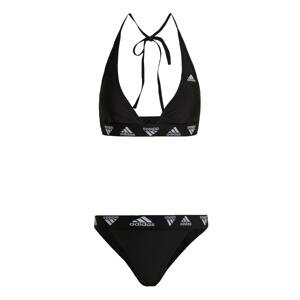 ADIDAS PERFORMANCE Sportovní bikiny  černá / bílá