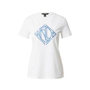 Lauren Ralph Lauren Tričko 'KATLIN'  kouřově modrá / bílá
