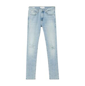 Calvin Klein Jeans Džíny  modrá / černá / bílá