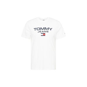 Tommy Jeans Tričko  marine modrá / červená / bílá