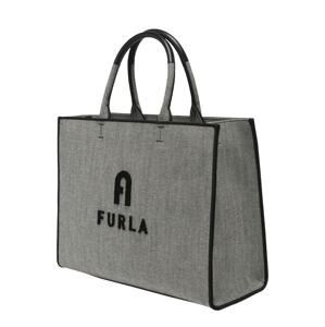 FURLA Nákupní taška 'Opportunity'  šedý melír / černá