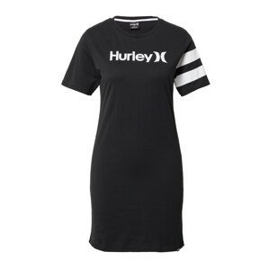 Hurley Sportovní šaty 'OCEANCARE'  černá / bílá