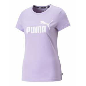 PUMA Funkční tričko  světle fialová / bílá