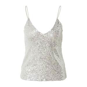 River Island Top 'CAMI'  stříbrná