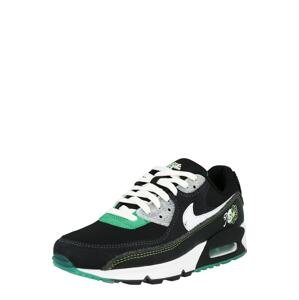 Nike Sportswear Tenisky 'AIR MAX 90'  šedá / zelená / černá / bílá