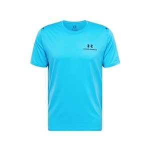 UNDER ARMOUR Funkční tričko 'Rush Energy'  noční modrá / světlemodrá