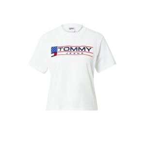 Tommy Jeans Tričko 'MODERN SPORT'  námořnická modř / červená / bílá