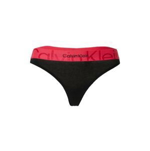 Calvin Klein Underwear Tanga  brusinková / černá