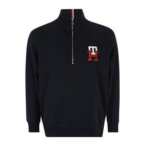 Tommy Hilfiger Big & Tall Mikina  noční modrá / červená / bílá