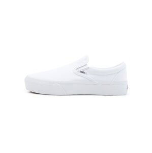 VANS Tenisky 'UA Classic Slip-On Platform'  bílá