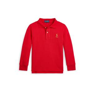 Polo Ralph Lauren Tričko  zlatě žlutá / červená