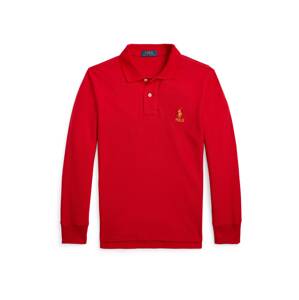 Polo Ralph Lauren Tričko  zlatě žlutá / červená