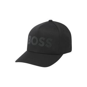 BOSS Black Kšiltovka 'Cap-Sparkle'  červená / černá