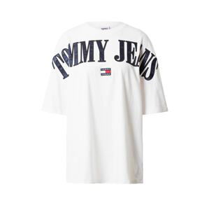 Tommy Jeans Tričko  tmavě modrá / červená / bílá