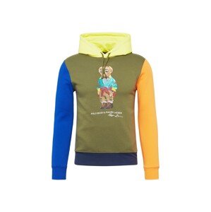 Polo Ralph Lauren Mikina  královská modrá / limone / olivová / mandarinkoná