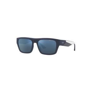 ARMANI EXCHANGE Sluneční brýle '0AX4124SU56807887'  tmavě modrá / černá / stříbrná