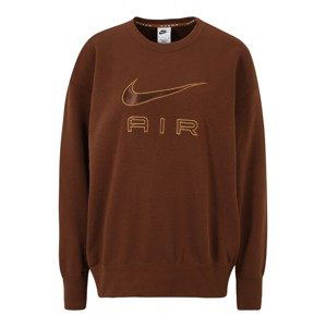 Nike Sportswear Mikina  karamelová / světle hnědá