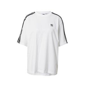 ADIDAS ORIGINALS Oversized tričko  černá / bílá