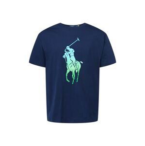 Polo Ralph Lauren Tričko  noční modrá / světlemodrá