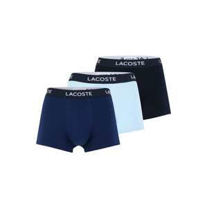 LACOSTE Boxerky  indigo / světlemodrá / černá / bílá