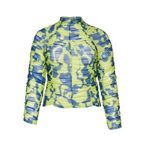 Vero Moda Collab Tričko 'Joann'  modrá / světle zelená