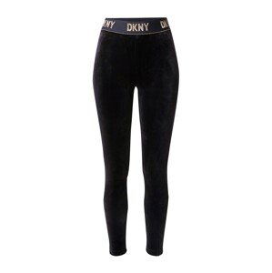 DKNY Legíny  zlatá / černá