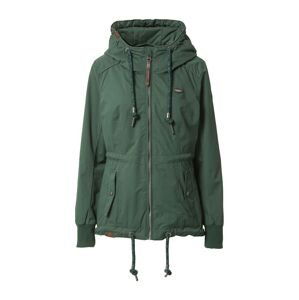 Ragwear Přechodová parka 'DANKA'  hnědá / tmavě zelená