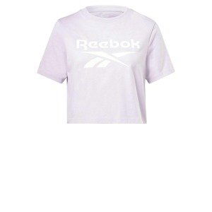 Reebok Sport Funkční tričko  fialová / bílá