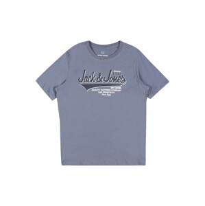 Jack & Jones Junior Tričko  modrá / námořnická modř / bílá