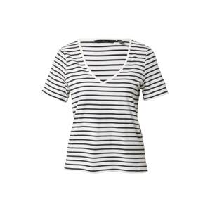 VERO MODA Tričko 'LEXIE'  černá / bílá