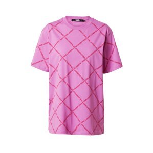 Karl Lagerfeld Tričko  pink / červená