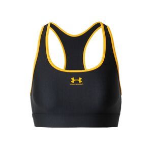 UNDER ARMOUR Sportovní podprsenka  žlutá / černá