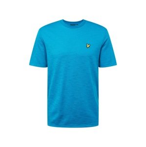 Lyle & Scott Tričko  nebeská modř / žlutá