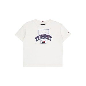 TOMMY HILFIGER Tričko  námořnická modř / červená / bílá