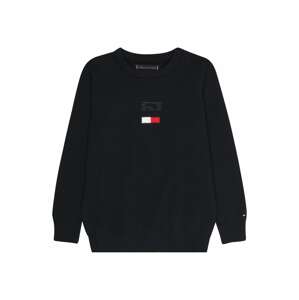 TOMMY HILFIGER Svetr  námořnická modř / červená / bílá