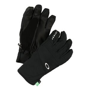 OAKLEY Sportovní rukavice 'ROUNDHOUSE'  černá / bílá