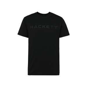 Hackett London Tričko  antracitová / černá