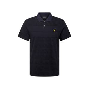 Lyle & Scott Tričko 'Grid'  námořnická modř / noční modrá / žlutá / černá