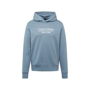 Calvin Klein Mikina  modrá / bílá