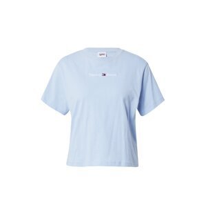 Tommy Jeans Tričko  námořnická modř / světlemodrá / ohnivá červená / bílá