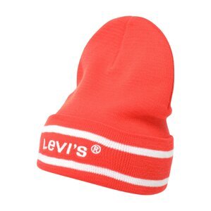 LEVI'S Čepice  melounová / bílá