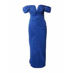 TFNC Koktejlové šaty 'PAROMA'  modrá
