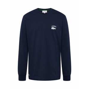 LACOSTE Tričko  marine modrá / bílá