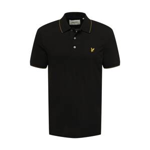 Lyle & Scott Tričko  žlutá / olivová / černá